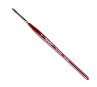 Кисть Синтетика коричневая ов. №4 (GN3-04,0RT) 4690559003414