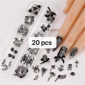 Набор 3D металлического дизайна 