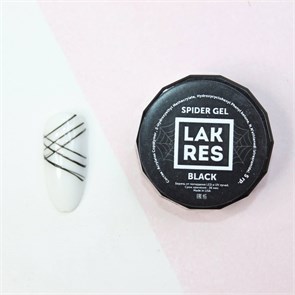 Lakres паутинка черная, 5 гр 04107