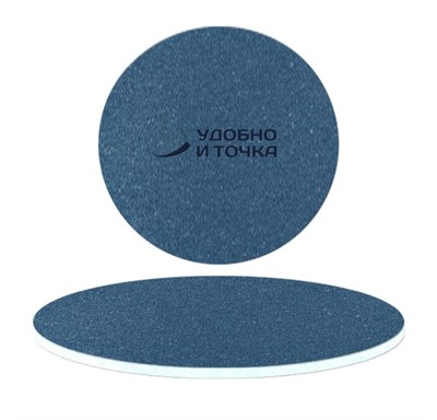 VABRAZIVE Спонж Relief Пудра Спонж L Пластина Dark Blue 4611234613223