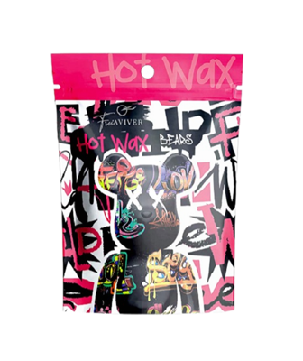 FreiAVIVER Воск для депиляции бровей и лица Hot Wax "Bears" розовый, 500гр 2000780251706