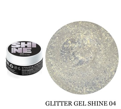 Гель Glitter Shine №4, 5 мл ArtDiamond 2074080390151