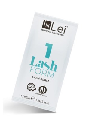 InLei® Перманентный состав для ресниц « Lash Form 1» 1, 2 мл (ЧЗ) 8055271720425
