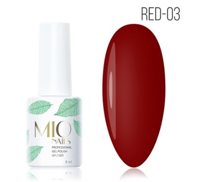 Mio Гель-лак RED-03. Коллекция RED № 03 4673761760160