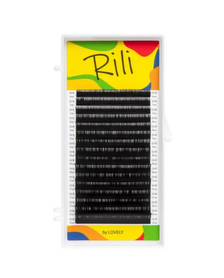 Ресницы чёрные Rili - 16 линий - MIX (D 0.10 6-13мм) 8933720117241-1