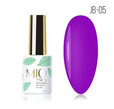 Mio Гель-лак JB-05. Juicy Boom № 05, 8 мл 4603766184340