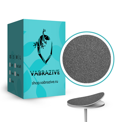 VABRAZIVE Файл диск черный DISK L PREMIUM BLACK 320 гритт 25шт/уп 4601234598002