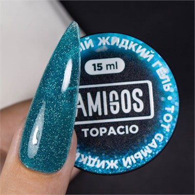Жидкий гель Амигос GLAMОUR TOPАCIО, 15 мл 4673754438458
