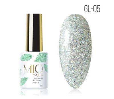 Mio Гель-лак. GL-05. Празднич. конфетти, 8 мл 4603741478082