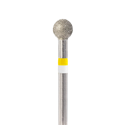 836 104 001 045 050 Алмазная фреза "Тайфун" шар желтая насечка 2000000037240