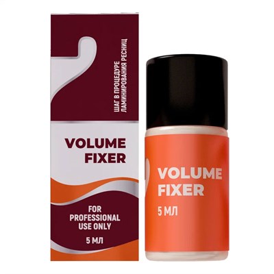 Состав #2 для ламинирования ресниц и бровей VOLUME FIXER, 5 мл 4620021338546