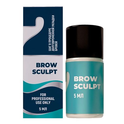 Состав #2 для долговременной укладки бровей BROW SCULPT, 5 мл 4610152186468