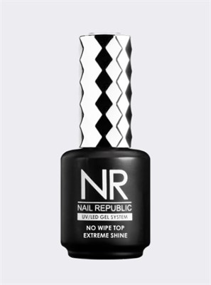 Nail Republic Топ без липкого слоя Extreme Shine 15 мл 4630352406876