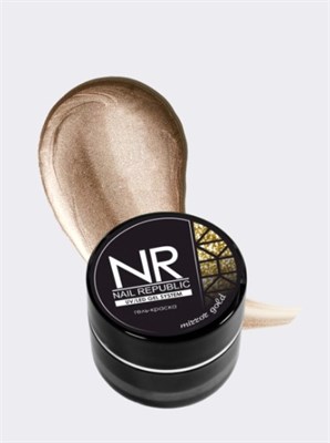 Nail Republic Гель-краска Mirror Gold, Зеркальное золото (5 гр) 4603744444787