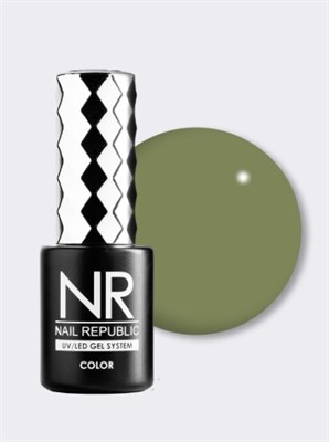 Nail Republic-122 Safari гель-лак, Желто-оливковый (10 мл) 2000000099095