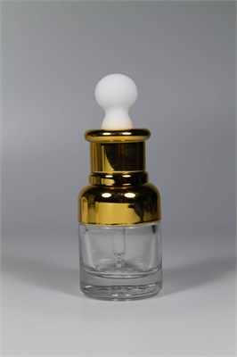 Бутылка с пипеткой Beauty Glass 20 мл прозрачная 2000000003085