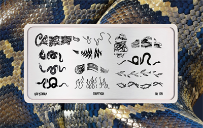 Пластина для стемпинга Go! Stamp 179 Triptych 2546131604680