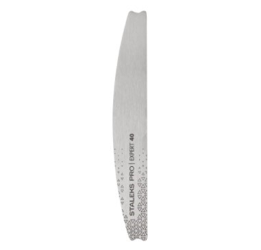 Пилка-основа металлическая полумесяц STALEKS PRO EXPERT 40 4820121594372