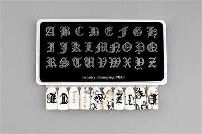 Пластина Swanky Stamping 043 4603745691586
