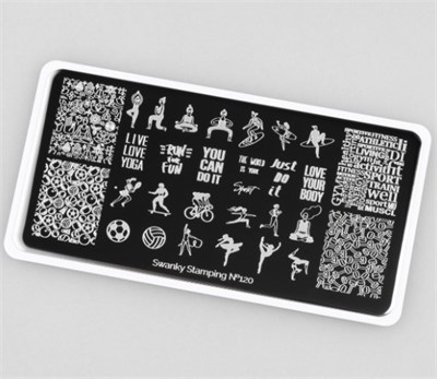 Пластина Swanky Stamping 120 4603745697656