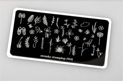 Пластина Swanky Stamping 041 4603745691562