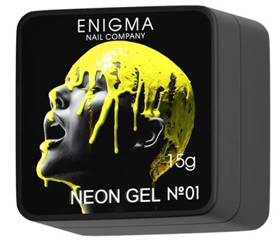 Гель для наращивания ENIGMANIC NEON gel 01 15g 2000000087900