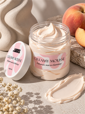 Взбитое масло-баттер Lakres Creamy mousse, 250 мл Сладкий персик 2000000074610