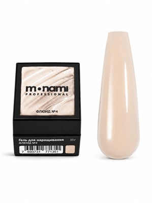 Monami Гель для наращивания Флюид №4 15г 7693731771351