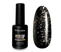 Глянцевый топ без липкого слоя золото и серебро POTALTOP no wipe silver&amp;gold 11 мл 46251336