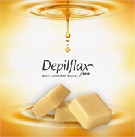 Depilflax Воск Горячий пленочный 5AB, в брикетах, Слоновая кость 100 гр 2000000030289