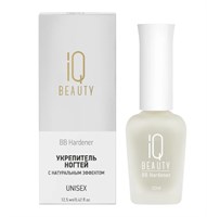 IQ BEAUTY Средство для ногтей/ Укрепитель BB Hardener/ с натуральным эффектом, тонирующий/ Soft pink, 12.5 мл 4610210592248