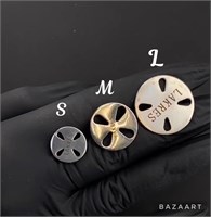 Диск Педикюрный металлический Lakres, размер L 2000000009148