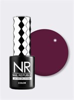 Nail Republic-167 Cherry lady гель-лак, Темно-сливовый 10 мл 2000000099101