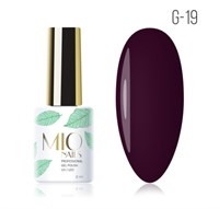 Mio Гель-лак G-19. Спелая слива, 8 мл 4603741478891