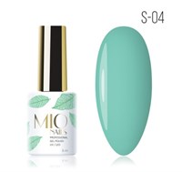 Mio Гель-лак. S-04. Индийская бирюза, 8 мл 4603741477085