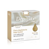 Depilflax Воск Горячий пленочный 5AB, в брикетах, Слоновая кость 500 гр 8421421901417