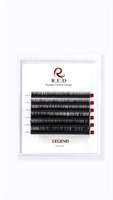 Ресницы черные R.E.D "Legend" 6 линий D 0.10 MIX mini  5-6 mm 2043979027935