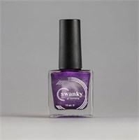 SALE Лак для стемпинга Swanky Stamping Metallic 11, фиолетовый, 10 мл.10 4603745691883