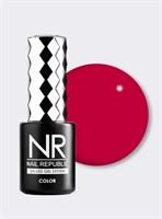 Nail Republic-203 Perfect red гель-лак, Болгарский розовый 10 мл 2000000067049