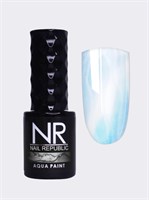 Nail Republic Краска для техники «по мокрому» AQUA PAINT 19, Белый 10 мл 4650428666812