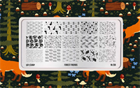 Пластина для стемпинга Go! Stamp 239 Forest Friends 2546131605489