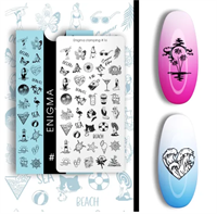 Пластина для стемпинга ENIGMANIC Stamping №016 2777000005134