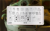 Пластина для стемпинга Go! Stamp 286 Baby Yoda 2546131606028