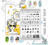 Пластина для стемпинга ТакиДа 07 "Тату" 2070016265586