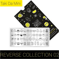 Пластина для стемпинга ТакиДа mini 02 Reverse Collection 2010081279323