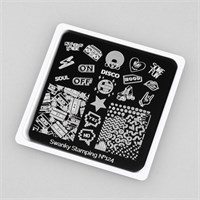 Пластина Swanky Stamping 124 маленькая 6*6 4603745697694