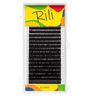Ресницы чёрные Rili - 6 линий - MIX (D 0.10 5-7мм) 8933720121682