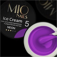 Mio Гель для моделирования ногтей. Ice Cream Gel Neon # 05, 13 г 2000000074757