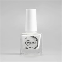 Swanky Stamping Лак для дизайна ногтей S002 белый 18мл 7693733360058