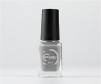 Swanky Stamping Лак для дизайна ногтей S84 серый гранит 6мл 7693732740936